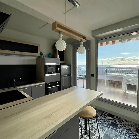 Apartamento Superbe T3 Avec Terrasse Vue Mer, Parking - Fr-1-338-506