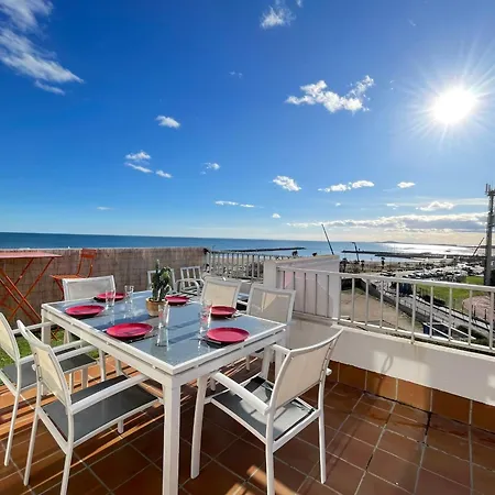 T3 Dernier Etage Avec Grande Terrasse, Parking Et Wifi A - Fr-1-338-506 Lägenhet Sète