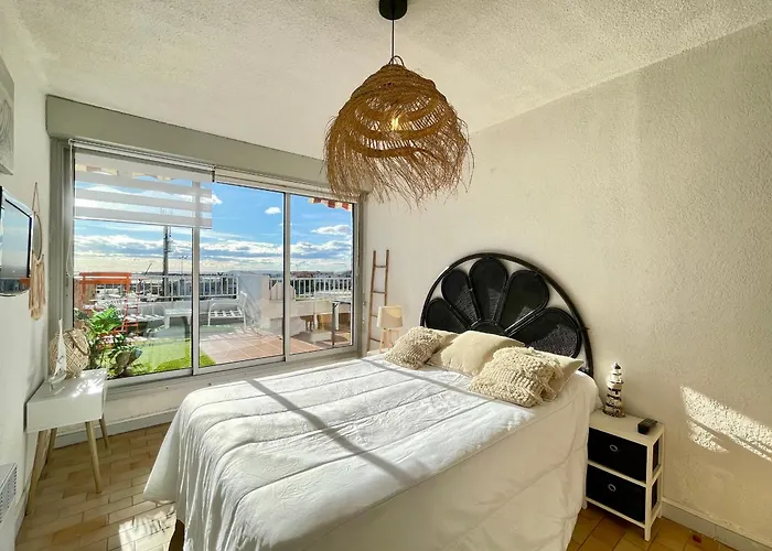 Superbe T3 Avec Terrasse Vue Mer, Parking - Fr-1-338-506 *